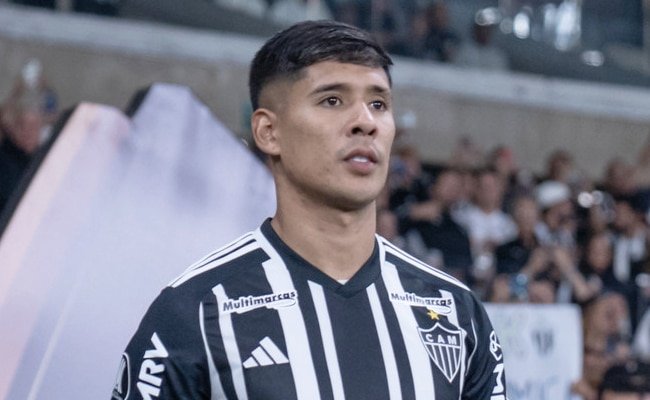 Zaracho, meia do Atlético - (foto: Pedro Souza/Atlético)