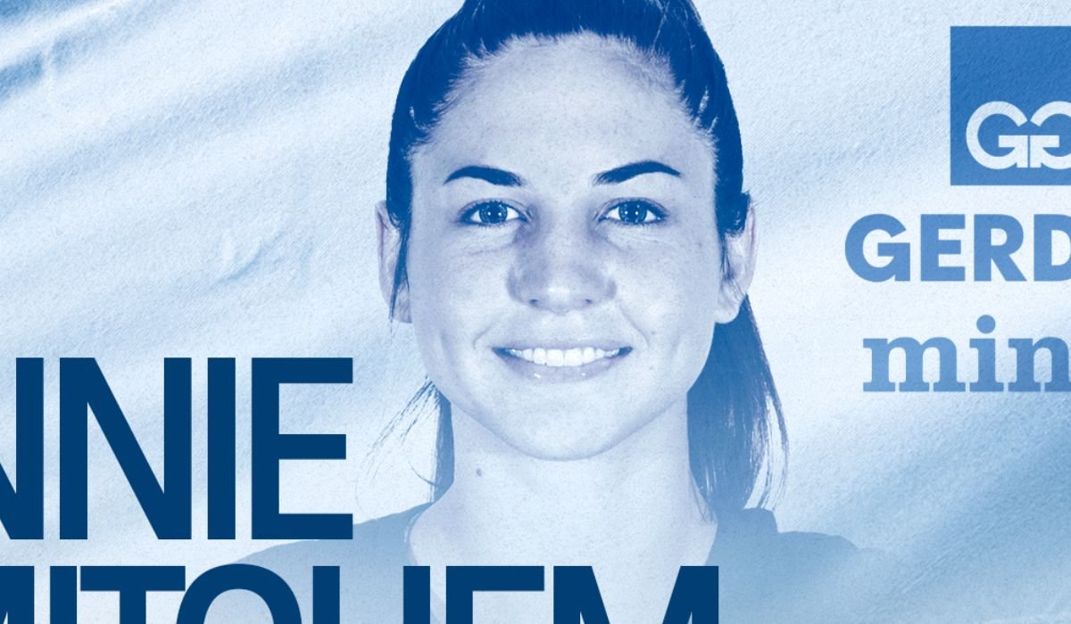 Annie Mitchem, nova levantadora do Minas (foto: Divulgação / MTC)