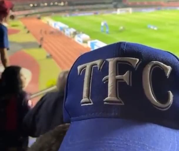 Torcida organizada do Cruzeiro no Morumbi (foto: Reprodução)