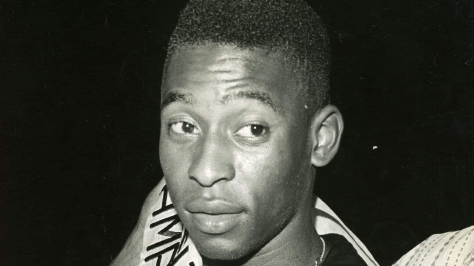 Pelé enquanto jogador do Santos (foto: Ronaldo Moraes/O Cruzeiro/Arquivo Estado de Minas)