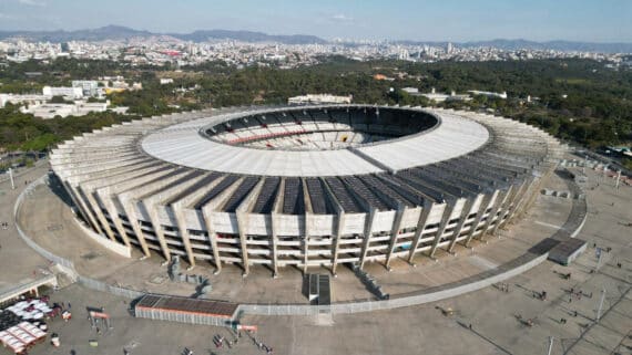 Mineirão será palco de Cruzeiro x Boca Juniors, pelas oitavas da Sul-Americana (foto: @estev4m/Esp. EM/D.A Press)