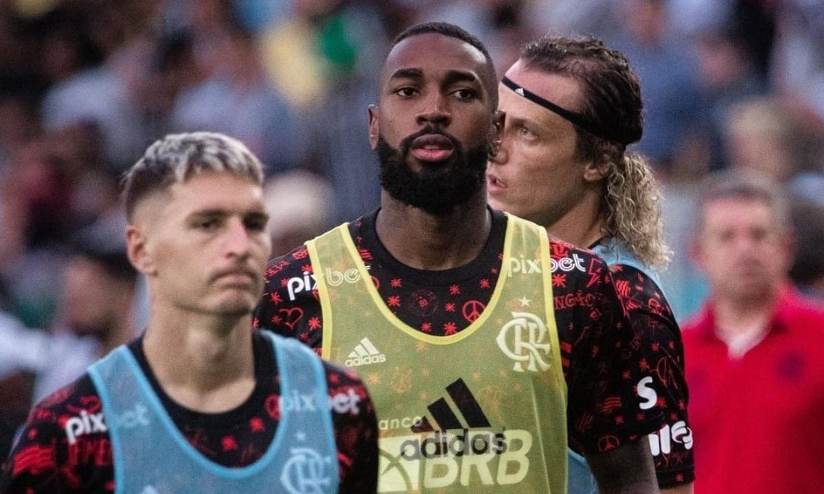 Gerson, meia do Flamengo, e Varela, lateral-direito (foto: Reprodução/Instagram)