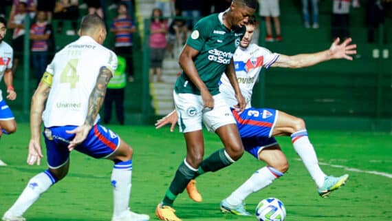 Goiás venceu Fortaleza por 1 a 0 (foto: Divulgação/Goiás)