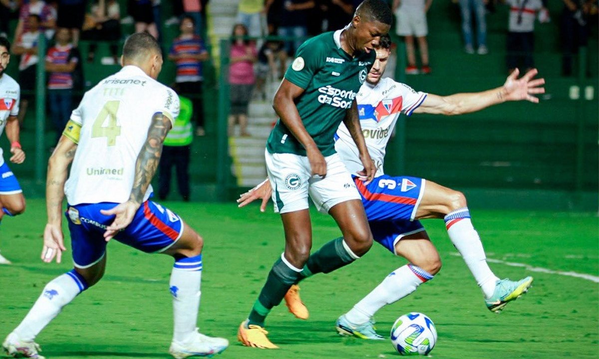 Goiás venceu Fortaleza por 1 a 0 (foto: Divulgação/Goiás)