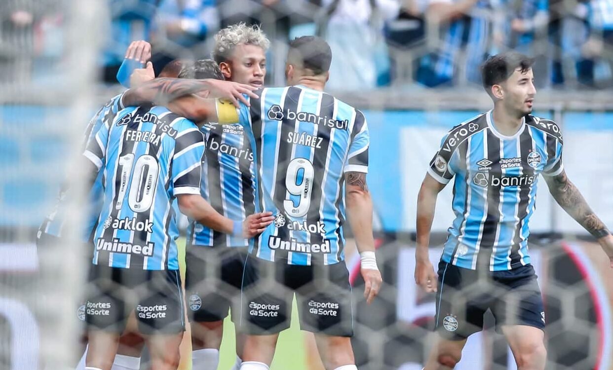 Grêmio na Arena (foto: Lucas Uebel | Grêmio FBPA)