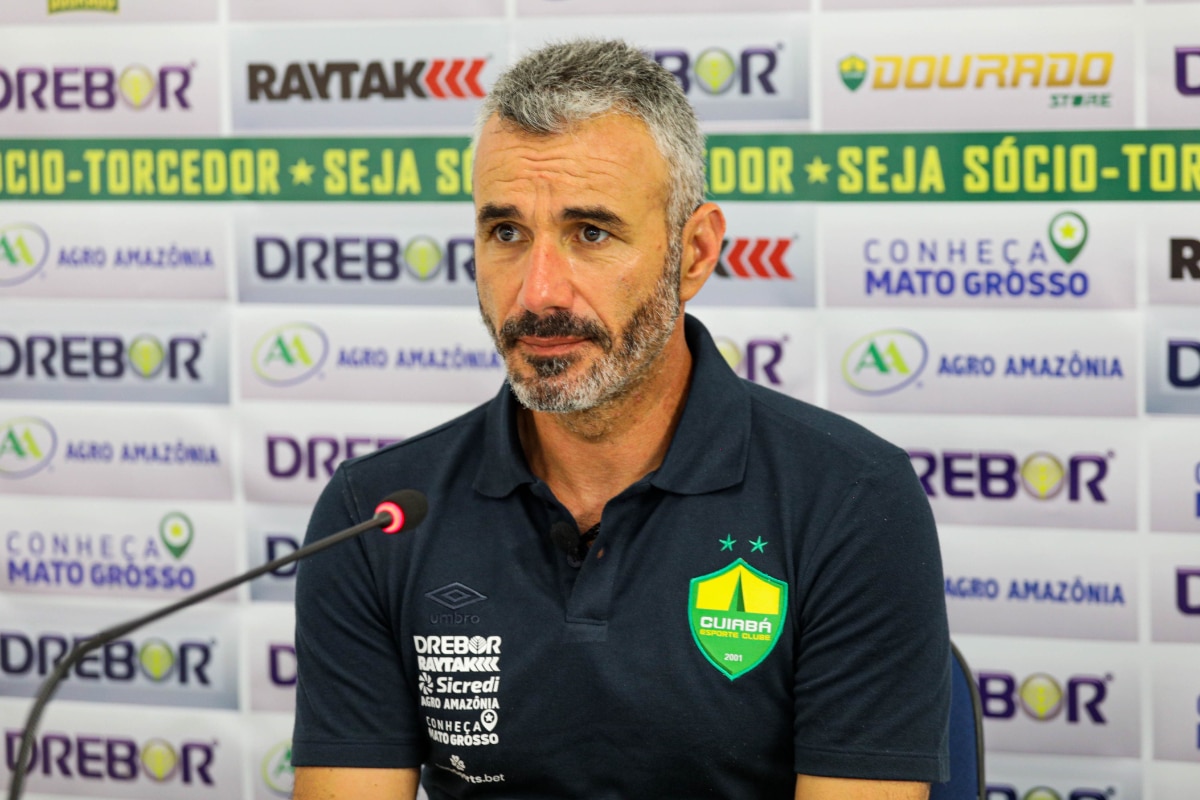 Ivo Moreira, ex-treinador do Cuiabá - (foto: Divulgação / Cuiabá)