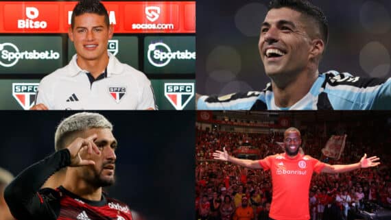 Estrangeiros no Brasileirão 2023 - Série A bate recorde de gringos