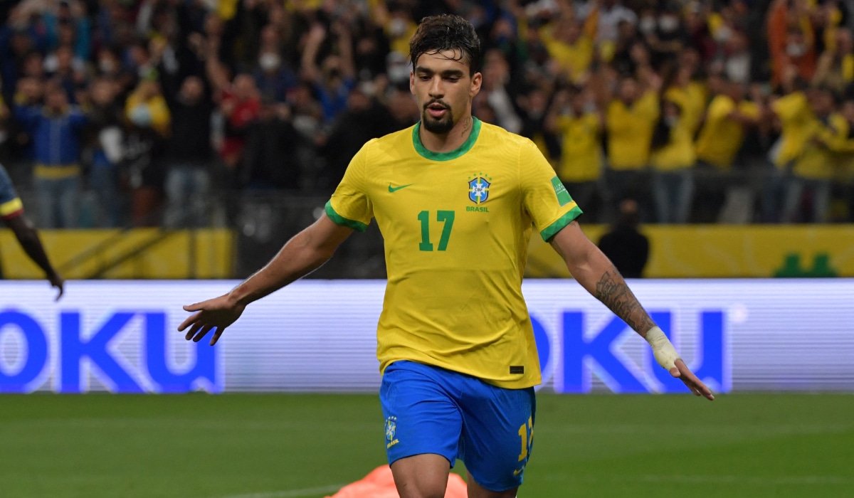 Lucas Paquetá, meio-campista da Seleção Brasileira (foto: NELSON ALMEIDA / AFP)