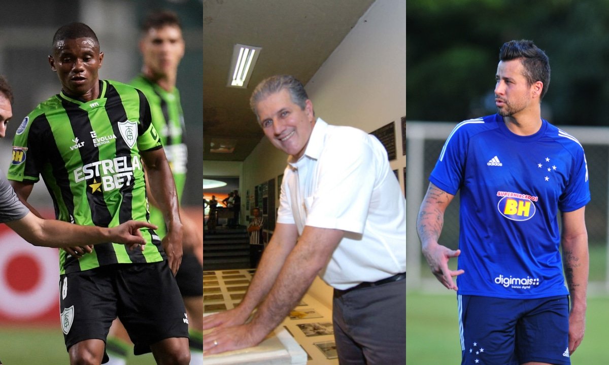 Juninho, João Leite e Fábio, recordistas de América, Atlético e Cruzeiro (foto: AFP---Jorge Gontijo/EM/D.A Press)