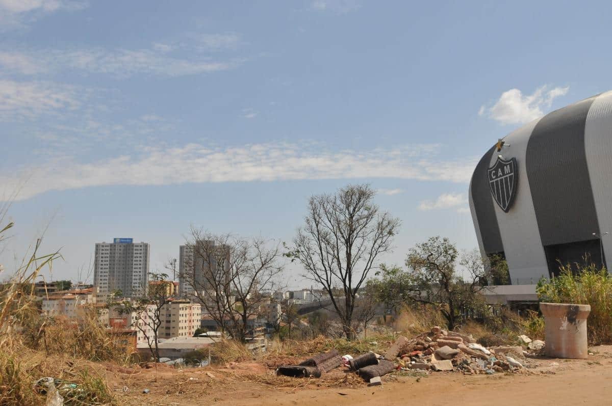 Entorno da Arena MRV no dia 24/8/2023