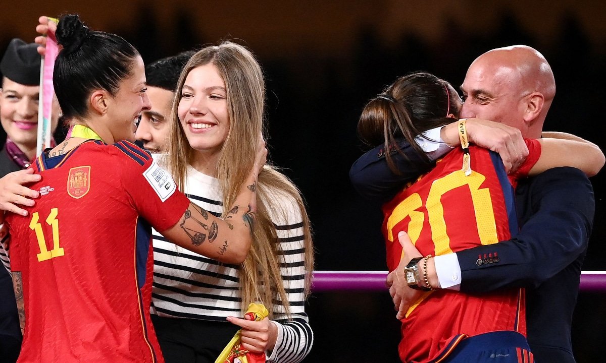 Presidente da Federação Espanhola de Futebol (foto: AFP)