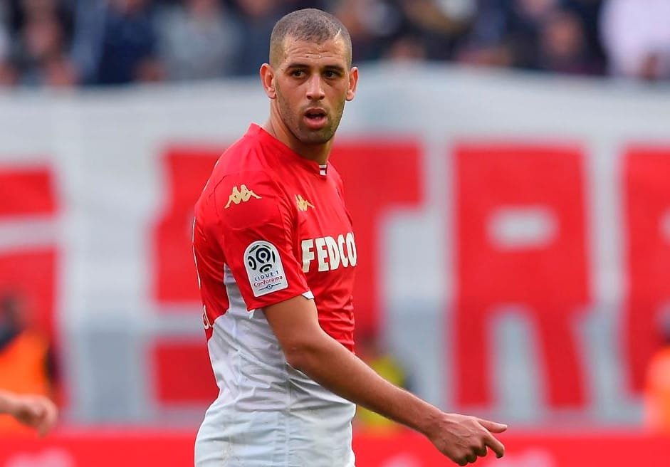 Slimani com a camisa do Monaco (foto: NICOLAS TUCAT)