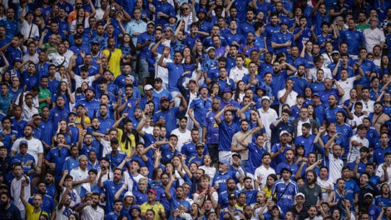 Torcida do Cruzeiro em partida do Brasileirão (foto: Staff Images/Cruzeiro)