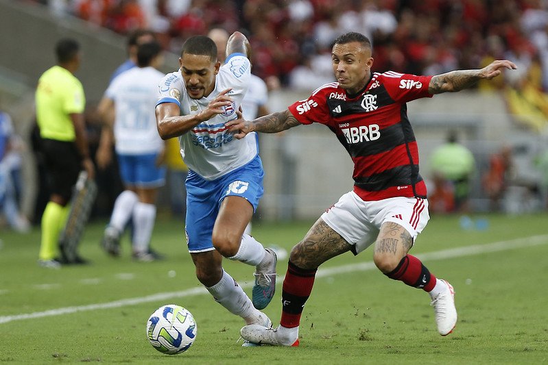 Bahia perdeu para o Flamengo (foto: Felipe Oliveira/EC Bahia)