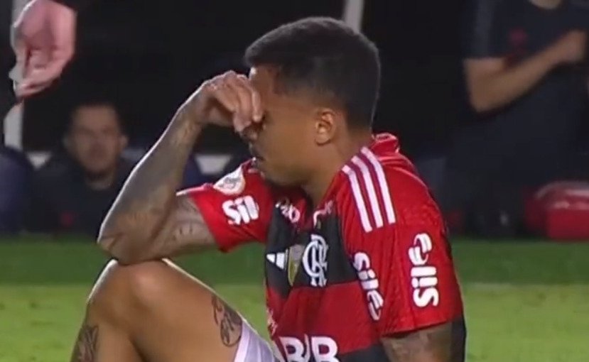 Allan, volante do Flamengo (foto: Reprodução/Globo)