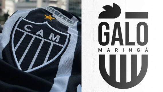 Atlético e Galo Maringá (foto: Divulgação/Atlético e Divulgação/Galo Maringá)