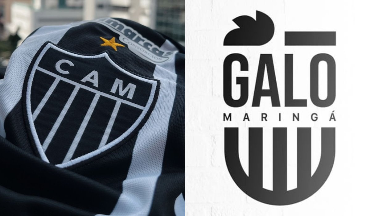 Atlético e Galo Maringá (foto: Divulgação/Atlético e Divulgação/Galo Maringá)