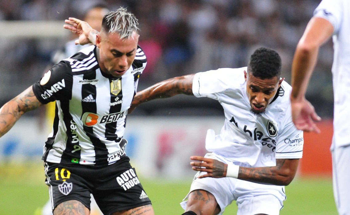 Atlético x Botafogo no Campeonato Brasileiro de 2022 (foto: Ramon Lisboa/EM/D.A Press)