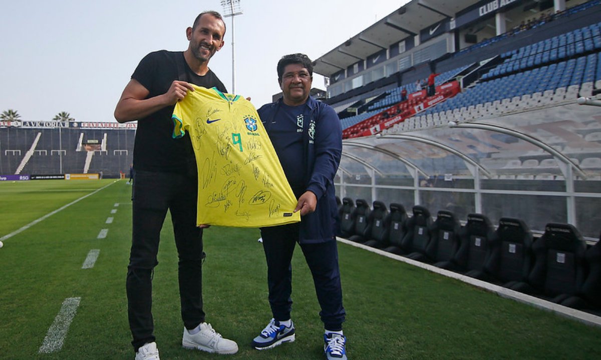 Barcos e Ednaldo Rodrigues (foto: Vitor Silva/CBF)