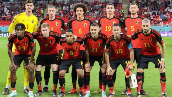 Seleção da Bélgica (foto: JACK GUEZ  AFP)