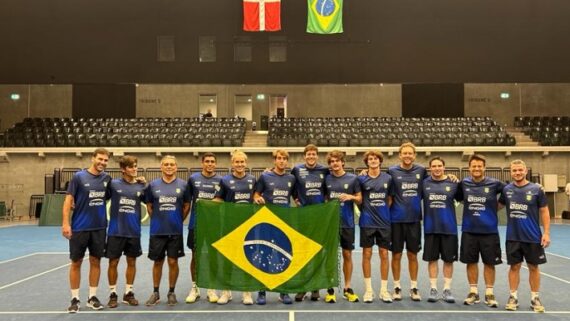 Equipe Brasileira se classificou ao Qualifiers da Copa Davis (foto: CBT/Divulgação)