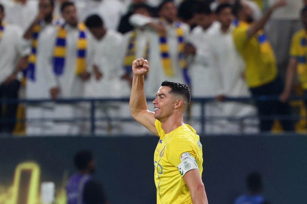 Cristiano Ronaldo, jogador do Al-Nassr (foto: Fayez Nureldine/AFP)