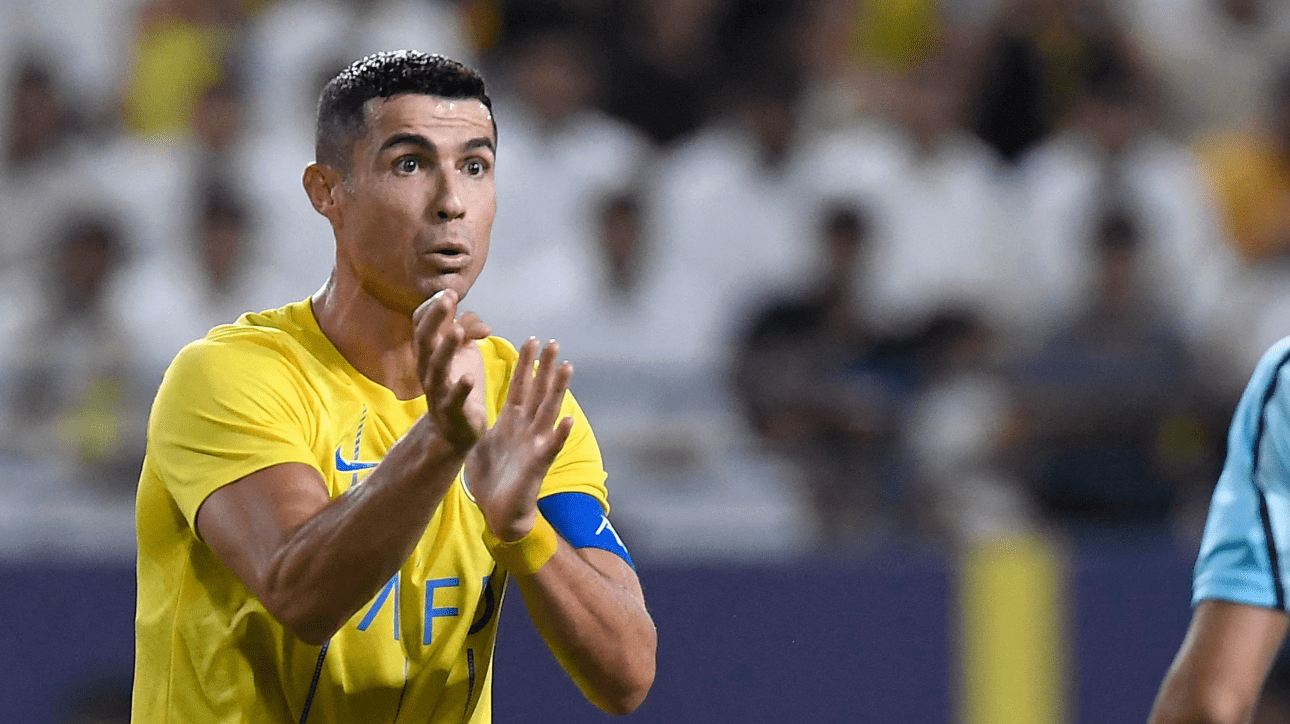 Cristiano Ronaldo, jogador do All-Nassr (foto: Yazid al-Duwihi/AFP)