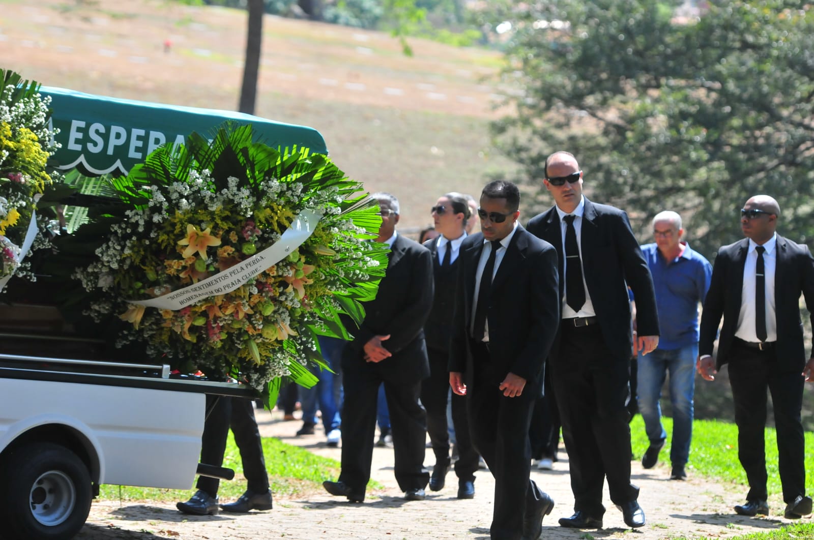 Corpo de Walewska foi enterrado em Belo Horizonte