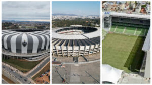 Arena MRV, Mineirão e Independência (foto: @estev4m/Esp. EM/D.A Press)