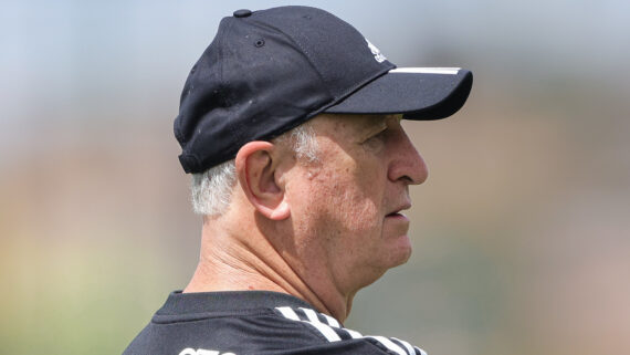 Felipão, técnico do Atlético (foto: Pedro Souza/Atlético)