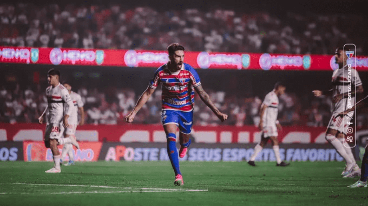 Juan Martin Lucero, jogador do Fortaleza (foto: Felipe Cruz/FEC)