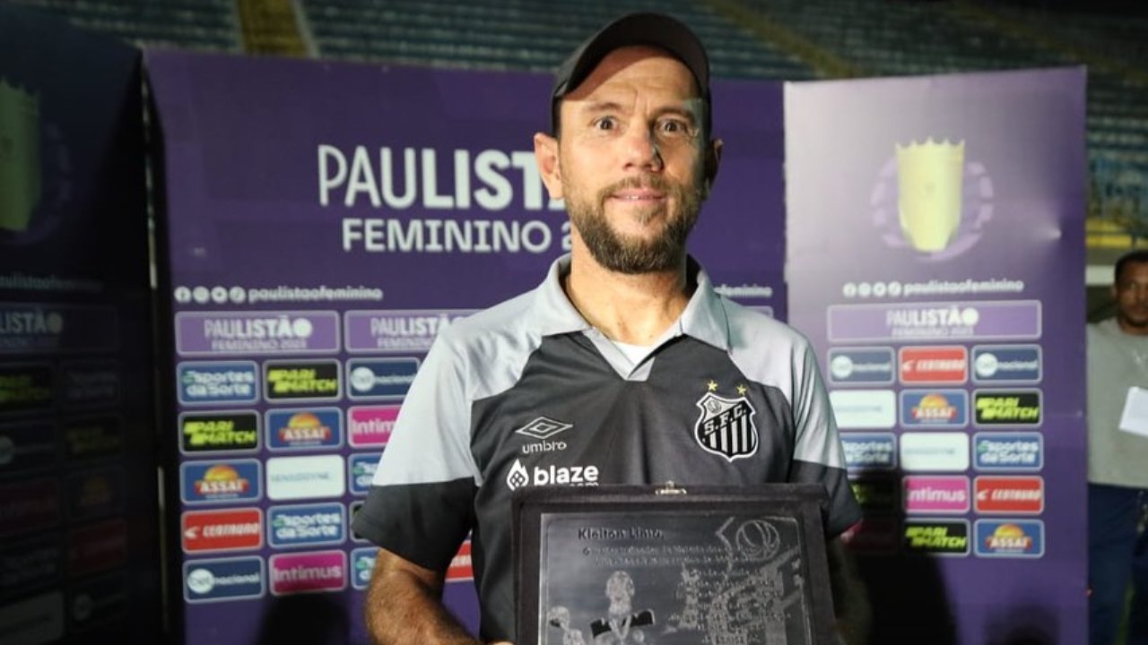 Kleiton Lima, ex-treinador do Santos (foto: Reprodução Instagram do Kleiton Lima)