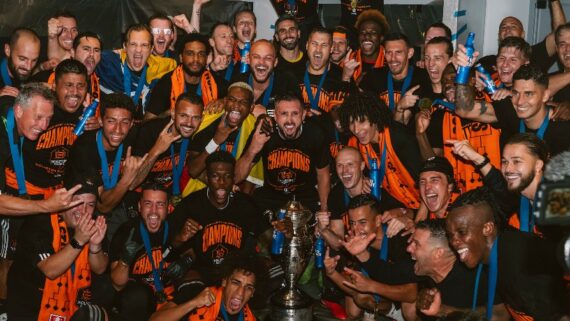 Houston Dynamo foi campeão da Copa dos Estados Unidos sobre o Inter Miami (foto: Divulgação/Houston Dynamo)