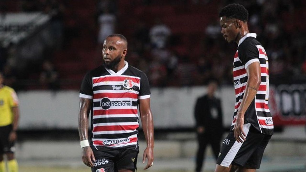 Jogadores do Santa Cruz (foto: Evelyn Fotografias)