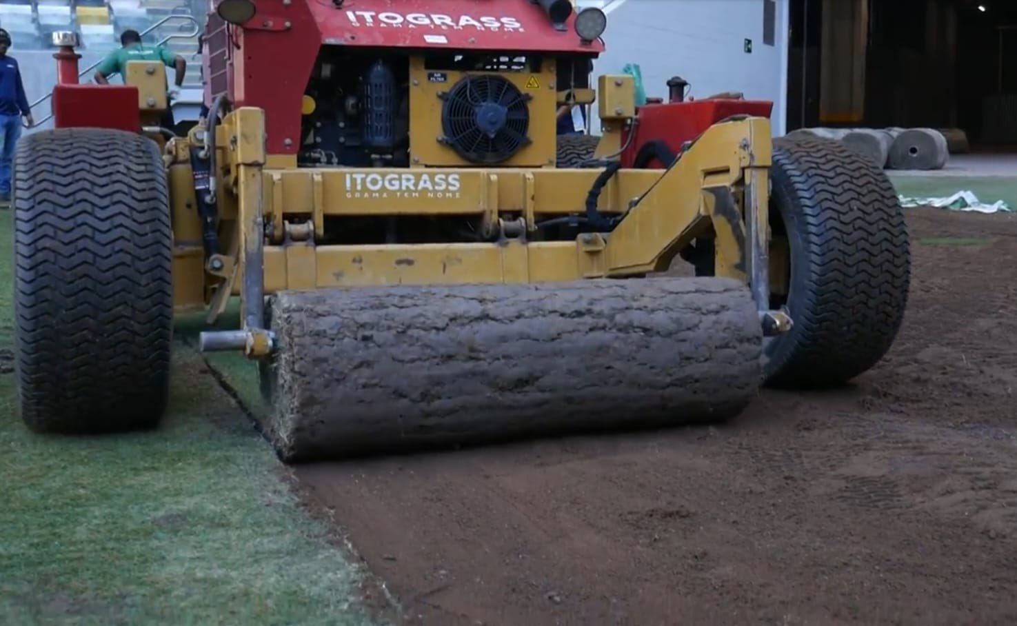 Gramado da Arena MRV (foto: Divulgação/Arena MRV)