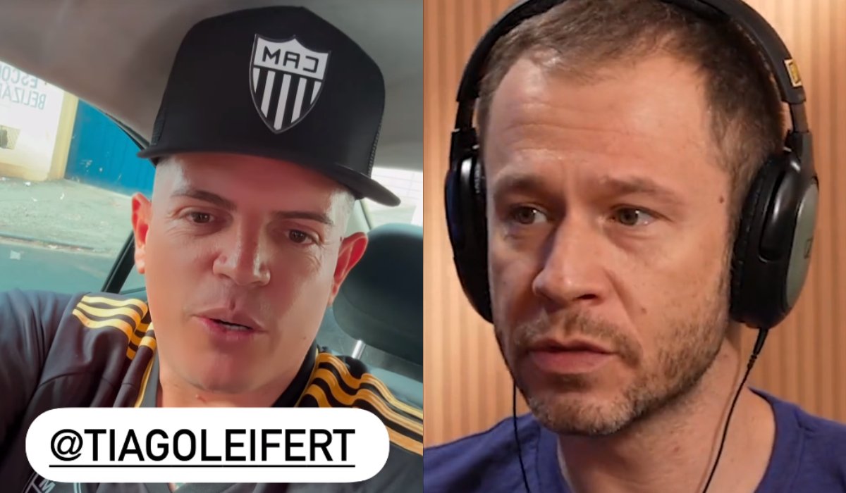 Josias TOG e Tiago Leifert (foto: Reprodução)