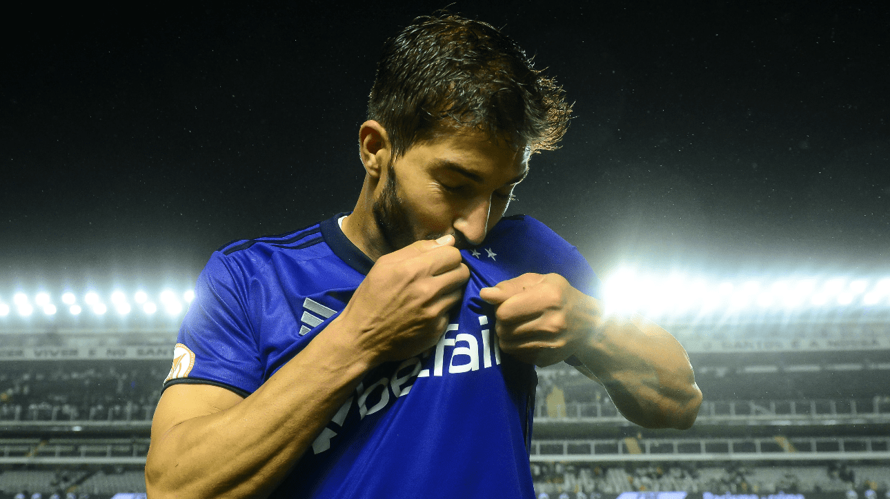 Lucas Silva, volante do Cruzeiro (foto: Staff Images/Cruzeiro)