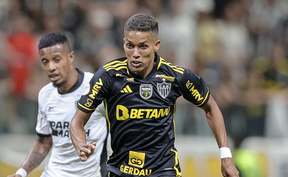 Pedrinho, meia-atacante do Atlético (foto: Pedro Souza/Atlético)