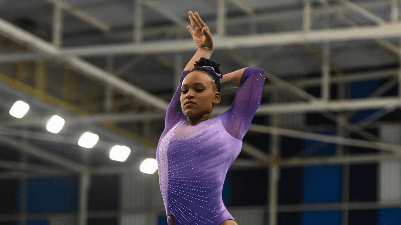 Ginasta Rebeca Andrade (foto: Jonas Farias)