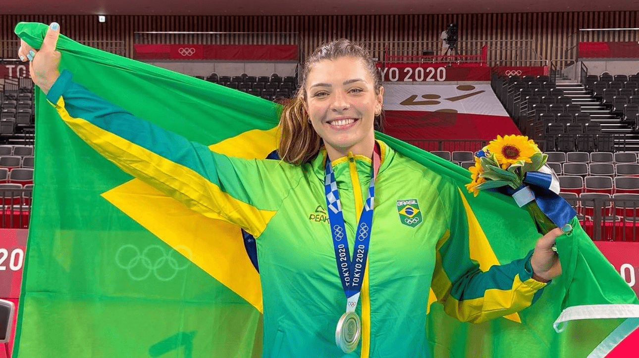 Rosamaria, oposta da Seleção Brasileira (foto: Reprodução)