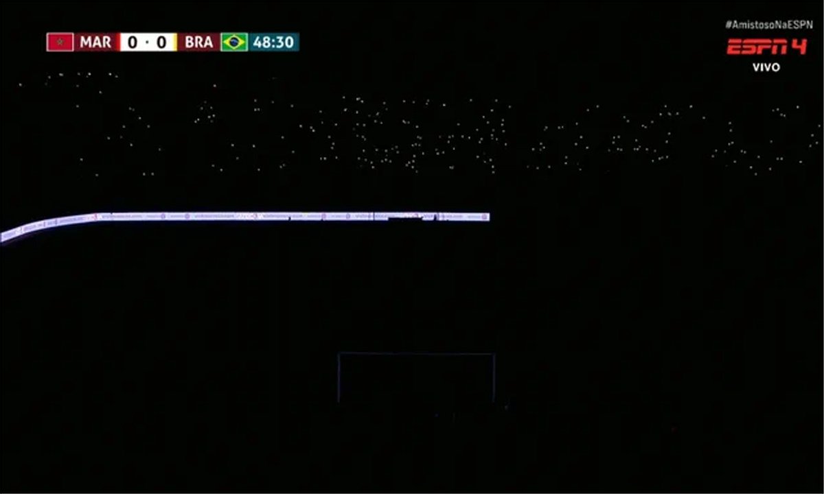 Marrocos x Brasil na ESPN (foto: Reprodução/ESPN)
