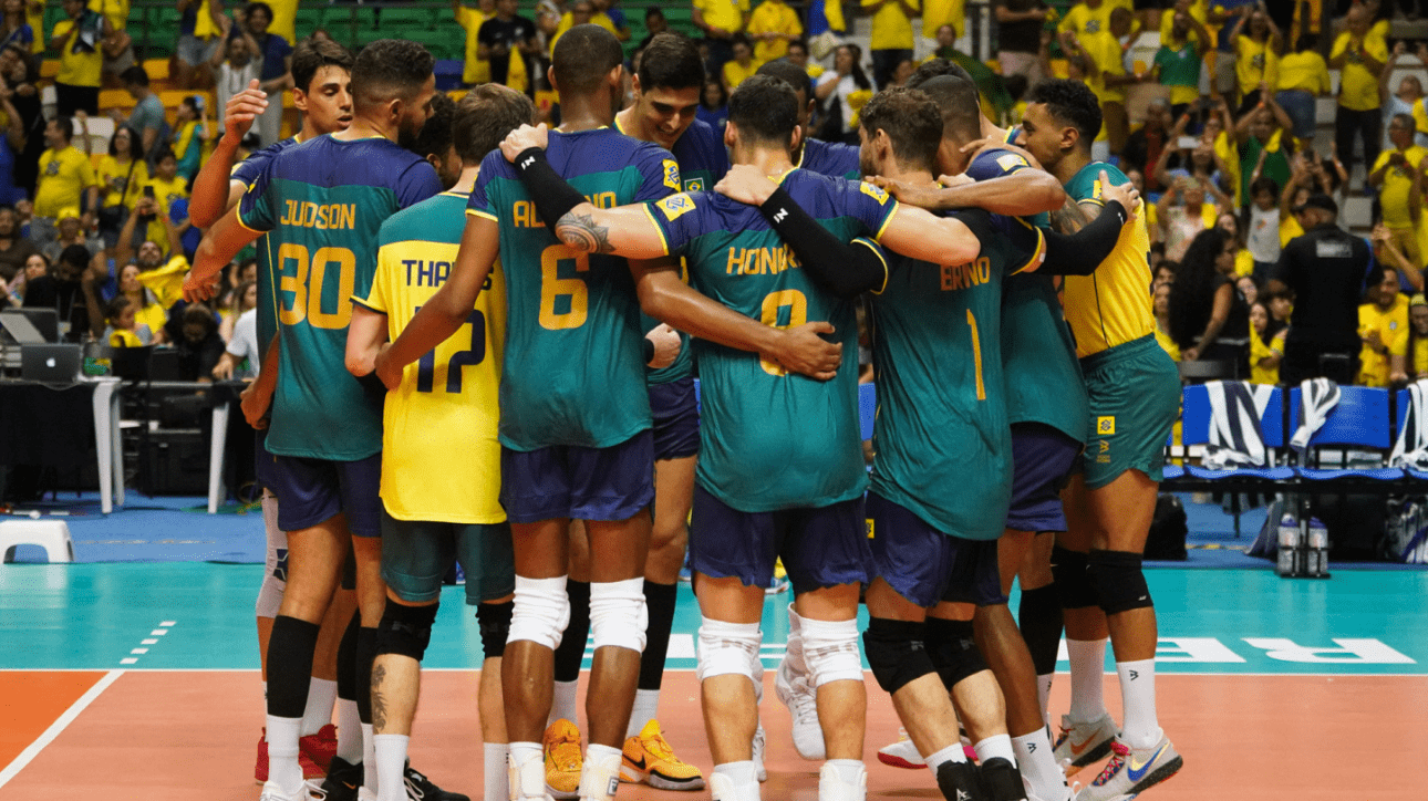 No tie-break, Brasil bate a República Tcheca e vence a segunda no  Pré-Olímpico de vôlei masculino