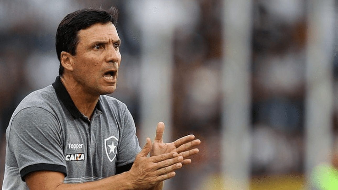 Zé Ricardo no comando do Botafogo (foto: Vítor Silva/SSPress/Botafogo)