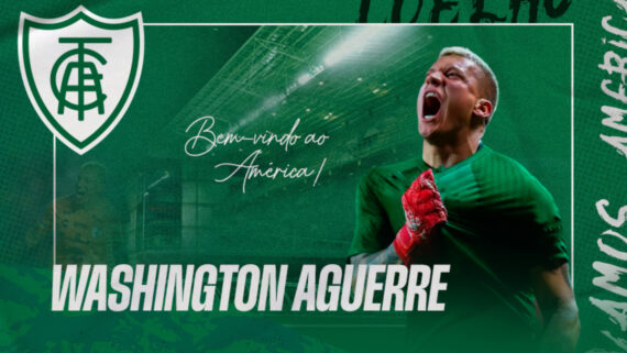 Washington Aguerre, goleiro uruguaio (foto: Divulgação/América)