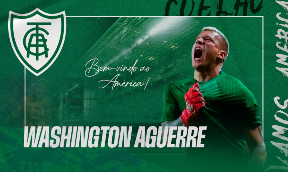 Washington Aguerre, goleiro uruguaio (foto: Divulgação/América)