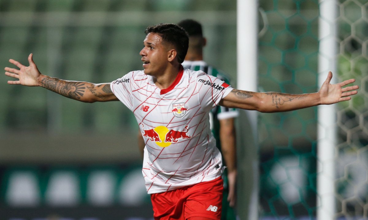 América e Bragantino em jogo pela 24ª rodada do Brasileiro (foto: Ari Ferreira/Bragantino)