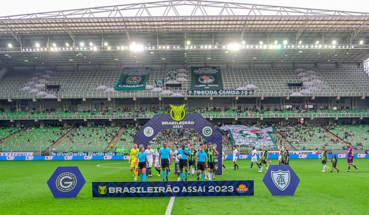 América e Goiás no Independência pelo Campeonato Brasileiro (foto: Mourão Panda / América)