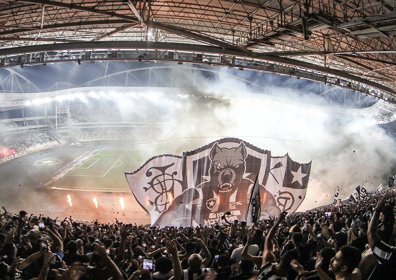 Torcida do Botafogo (foto: Vítor Silva/Botafogo)