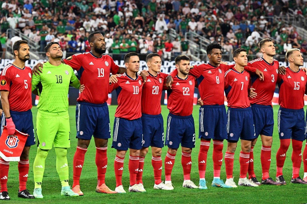 Seleção Costarriquenha de Futebol (foto: CHANDAN KHANNA / AFP)