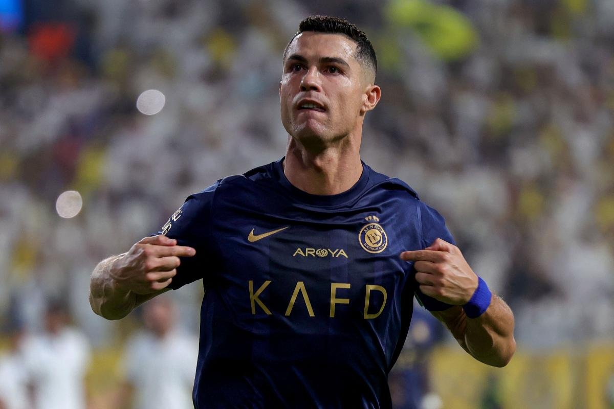 Cristiano Ronaldo pelo Al-Nassr (foto: FAYEZ NURELDINE)
